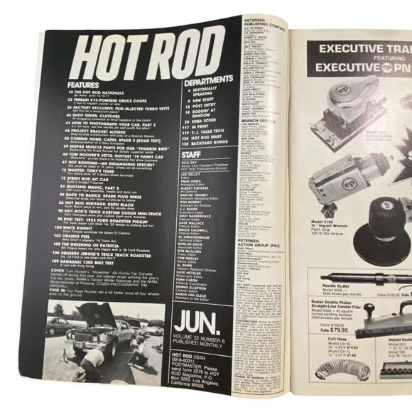 Vtg Lot 3 Hot Rod May June July 1979 Magazine Hemi Holley Horsepower Street - Picture 6 of 9